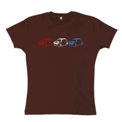 3 Minis Womens Fitted T-Shirt -Maria Sales Store 3 Minis Womens Fitted T Shirt 8Ball 395