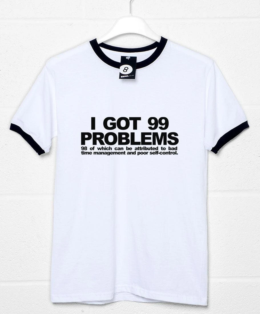 99 Self-Inflicted Problems T-Shirt 5 99 Self-Inflicted Problems T-Shirt - Image 3