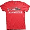 Airwolf Unisex Distressed Chopper T-Shirt -Maria Sales Store Airwolf Unisex Distressed Chopper Mens Graphic T Shirt 8Ball 5136