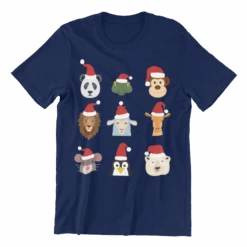 Animals Christmas Childrens T-Shirt -Maria Sales Store Animals Christmas Childrens T Shirt 8Ball 1439