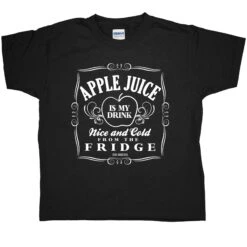 Front Page 9 Front Page -Maria Sales Store Apple Juice Is My Drink Kids T Shirt 8Ball 7119