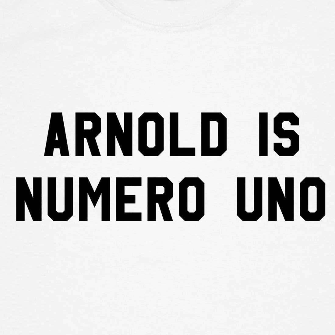 Arnold Is Numero Uno Childrens T-Shirt 4 Arnold Is Numero Uno Childrens T-Shirt - Image 2