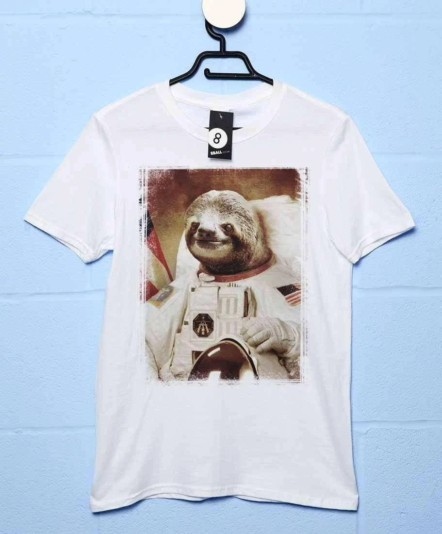 Astronaut Sloth T-Shirt 3 Astronaut Sloth T-Shirt