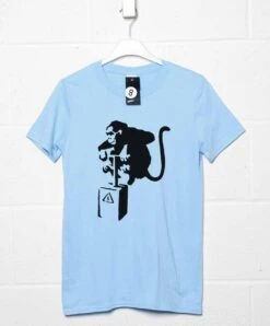 Banksy Detonator Monkey T-Shirt 13 Banksy Detonator Monkey T-Shirt -Maria Sales Store Banksy Detonator Monkey Unisex T Shirt For Men And Women 8Ball 3048