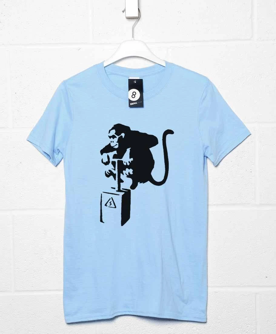 Banksy Detonator Monkey T-Shirt 8 Banksy Detonator Monkey T-Shirt - Image 6
