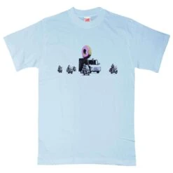 Banksy Donut T-Shirt 8 Banksy Donut T-Shirt -Maria Sales Store Banksy Donut Unisex T Shirt 8Ball 5479