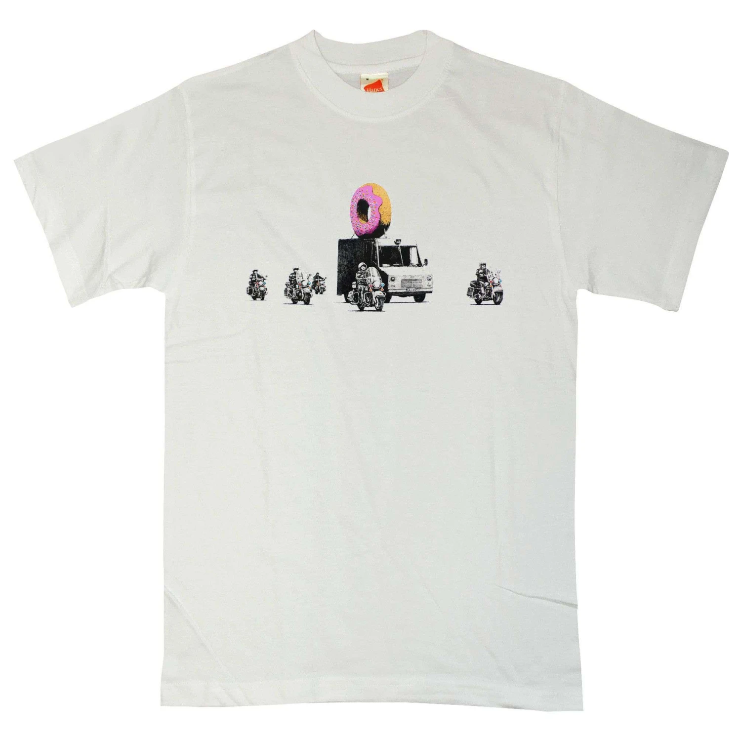 Banksy Donut T-Shirt 3 Banksy Donut T-Shirt