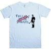 Banksy Follow Your Dreams T-Shirt -Maria Sales Store Banksy Follow Your Dreams Graphic T Shirt For Men 8Ball 1858