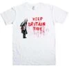 Banksy Keep Britain Tidy T-Shirt -Maria Sales Store Banksy Keep Britain Tidy Graphic T Shirt For Men 8Ball 8179