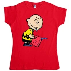 Banksy Naughty Charlie T-Shirt For Women -Maria Sales Store Banksy Naughty Charlie T Shirt for Women 8Ball 2548