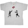 Banksy No Ball Games Kids T-Shirt -Maria Sales Store Banksy No Ball Games Kids Graphic T Shirt 8Ball 9212