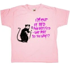 Banksy Out Of Bed Rat Kids T-Shirt 9 Banksy Out Of Bed Rat Kids T-Shirt -Maria Sales Store Banksy Out Of Bed Rat Kids T Shirt 8Ball 5788
