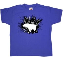 Banksy Shaking Dog Kids T-Shirt -Maria Sales Store Banksy Shaking Dog Kids Graphic T Shirt 8Ball 5518