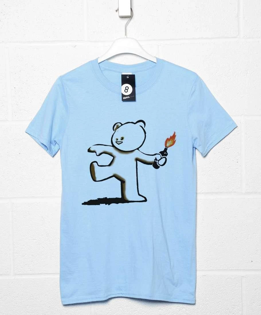 Banksy Teddy T-Shirt 5 Banksy Teddy T-Shirt - Image 3