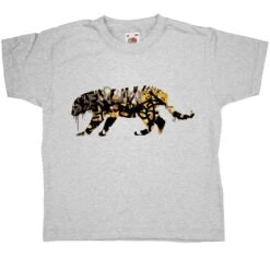 Banksy Tiger Kids T-Shirt -Maria Sales Store Banksy Tiger Kids T Shirt 8Ball 4096