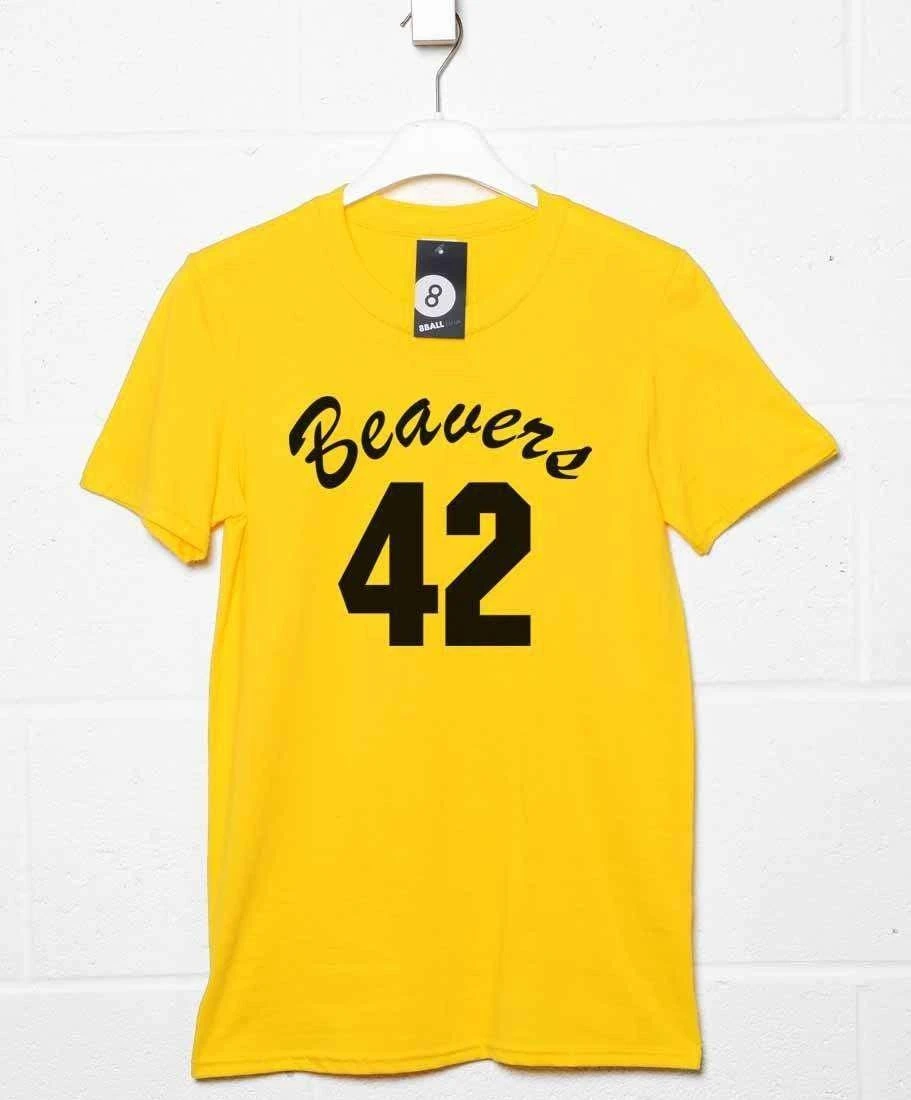 Beavers Number 42 T-Shirt 3 Beavers Number 42 T-Shirt