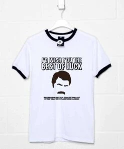 Best Of Luck Ron Swanson T-Shirt