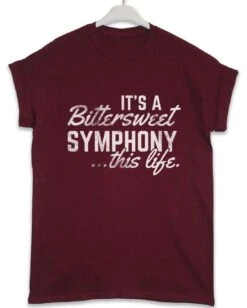 Bittersweet Symphony This Life Lyric Quote T-Shirt -Maria Sales Store Bittersweet Symphony This Life Lyric Quote T Shirt For Men 8Ball 3022