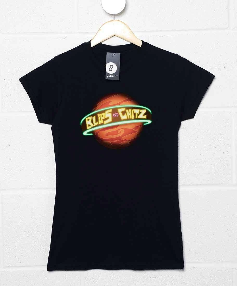 Blips And Chitz Womens Fitted T-Shirt 3 Blips And Chitz Womens Fitted T-Shirt