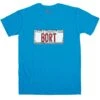 Bort License Plate T-Shirt 1 Bort License Plate T-Shirt -Maria Sales Store Bort License Plate Unisex T Shirt 8Ball 8650