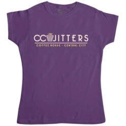 CC Jitters Coffee House T-Shirt For Women