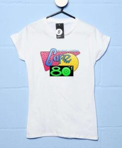 Cafe 80's Hill Valley T-Shirt For Women