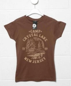 Camp Crystal Lake 1980 Fitted Womens T-Shirt