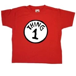 Cat In The Hat Thing 1 Kids T-Shirt