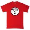 Cat In The Hat Thing 1 T-Shirt -Maria Sales Store Cat In The Hat Thing 1 Mens Graphic T Shirt 8Ball 5961