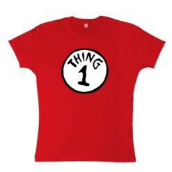 Cat In The Hat Thing 1 T-Shirt For Women