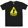 Caution Throwing Shapes T-Shirt -Maria Sales Store Caution Throwing Shapes Mens T Shirt 8Ball 138