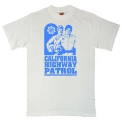 Chips Highway Patrol T-Shirt -Maria Sales Store Chips Highway Patrol Mens T Shirt 8Ball 1931