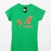 Christmas Ginjas Womens T-Shirt -Maria Sales Store Christmas Ginjas Womens T Shirt 8Ball 852