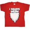 Christmas I Believe Childrens T-Shirt -Maria Sales Store Christmas I Believe Childrens Graphic T Shirt 8Ball 9825