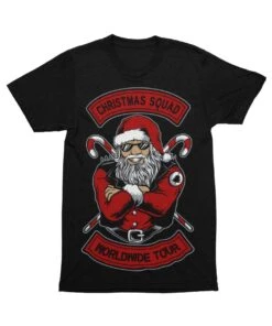 Christmas Squad Worldwide Tour Unisex Christmas T-Shirt -Maria Sales Store Christmas Squad Worldwide Tour Unisex Christmas Unisex T Shirt 8Ball 4584