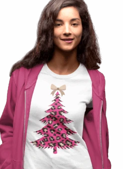 Christmas Tree Womens Style T-Shirt