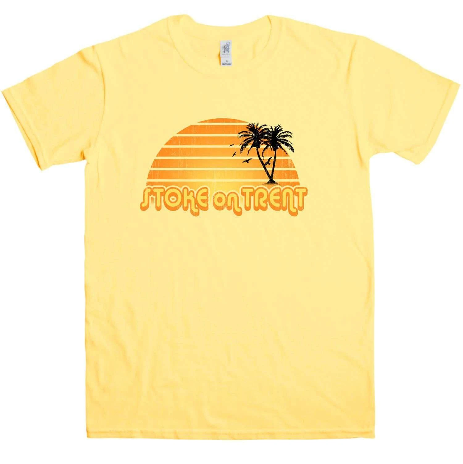 City Sunset Stoke On Trent T-Shirt 4 City Sunset Stoke On Trent T-Shirt - Image 2