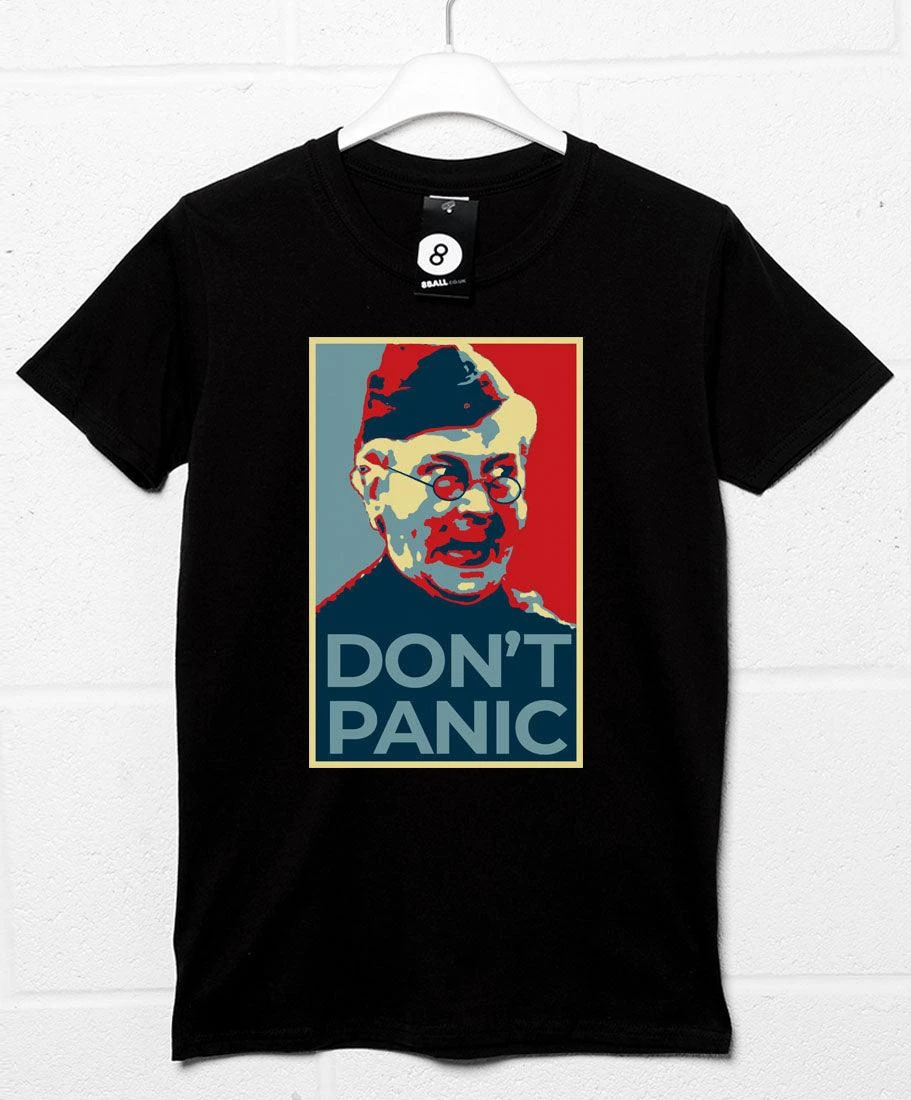 Corporal Jones Don't Panic T-Shirt 4 Corporal Jones Don't Panic T-Shirt - Image 2