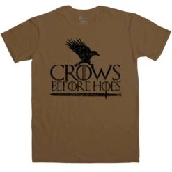 Crows Before Hoes T-Shirt -Maria Sales Store Crows Before Hoes Unisex T Shirt 8Ball 2895