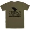 Crows Before Hoes T-Shirt -Maria Sales Store Crows Before Hoes Unisex T Shirt 8Ball 9420