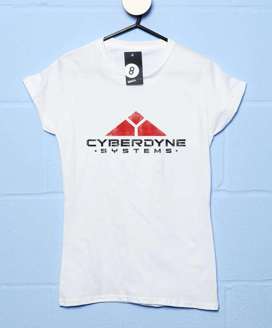 Cyberdyne Systems Womens Fitted T-Shirt, Inspired By Terminator 3 Cyberdyne Systems Womens Fitted T-Shirt, Inspired By Terminator