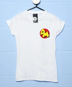 DM Logo Womens Fitted T-Shirt