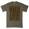 Dads Gift Bald Tired And Broke T-Shirt 1 Dads Gift Bald Tired And Broke T-Shirt -Maria Sales Store Dads Gift Bald Tired And Broke Unisex T Shirt For Men And Women 8Ball 2314