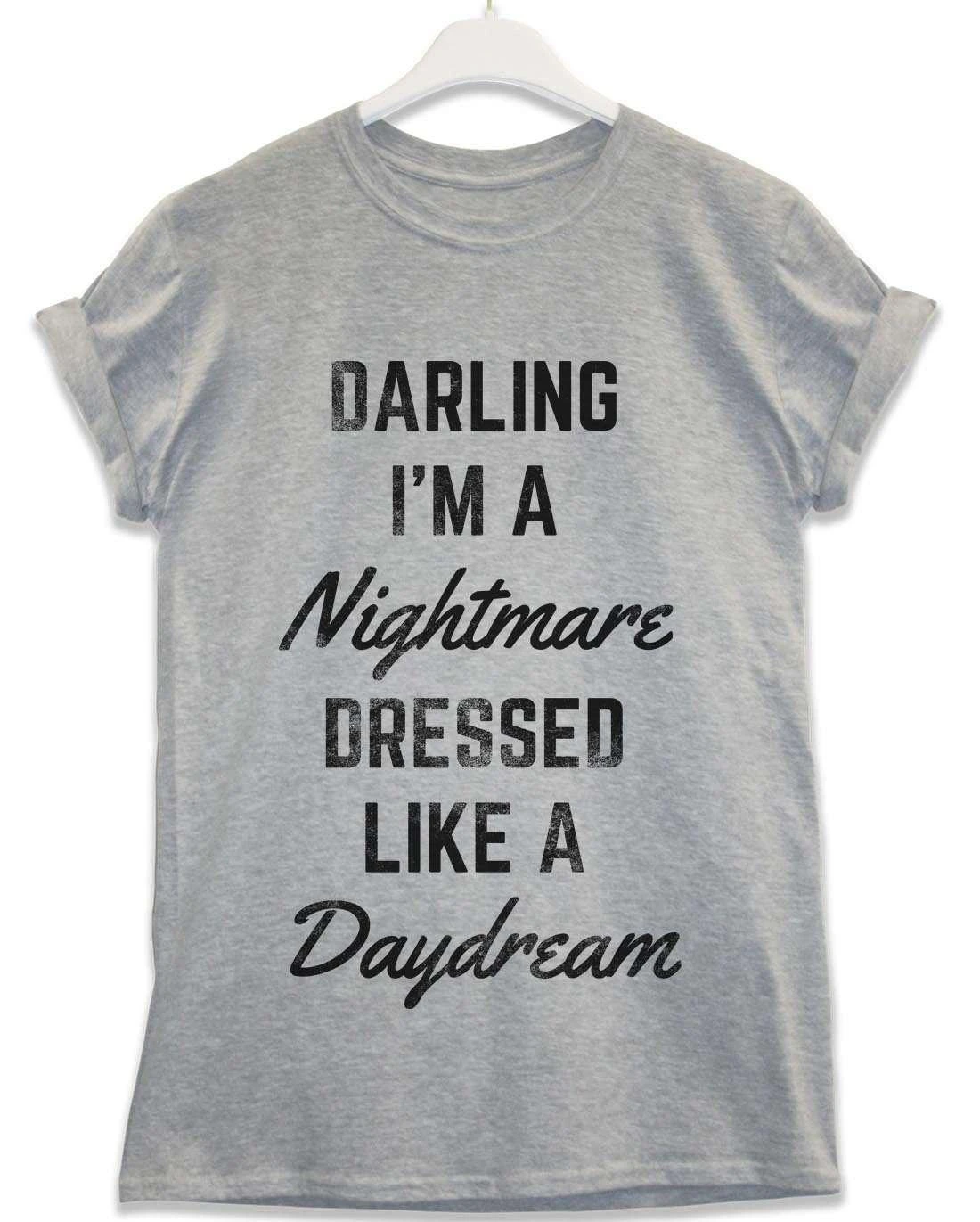 Darling I'm A Nightmare Lyric Quote T-Shirt 5 Darling I'm A Nightmare Lyric Quote T-Shirt - Image 3