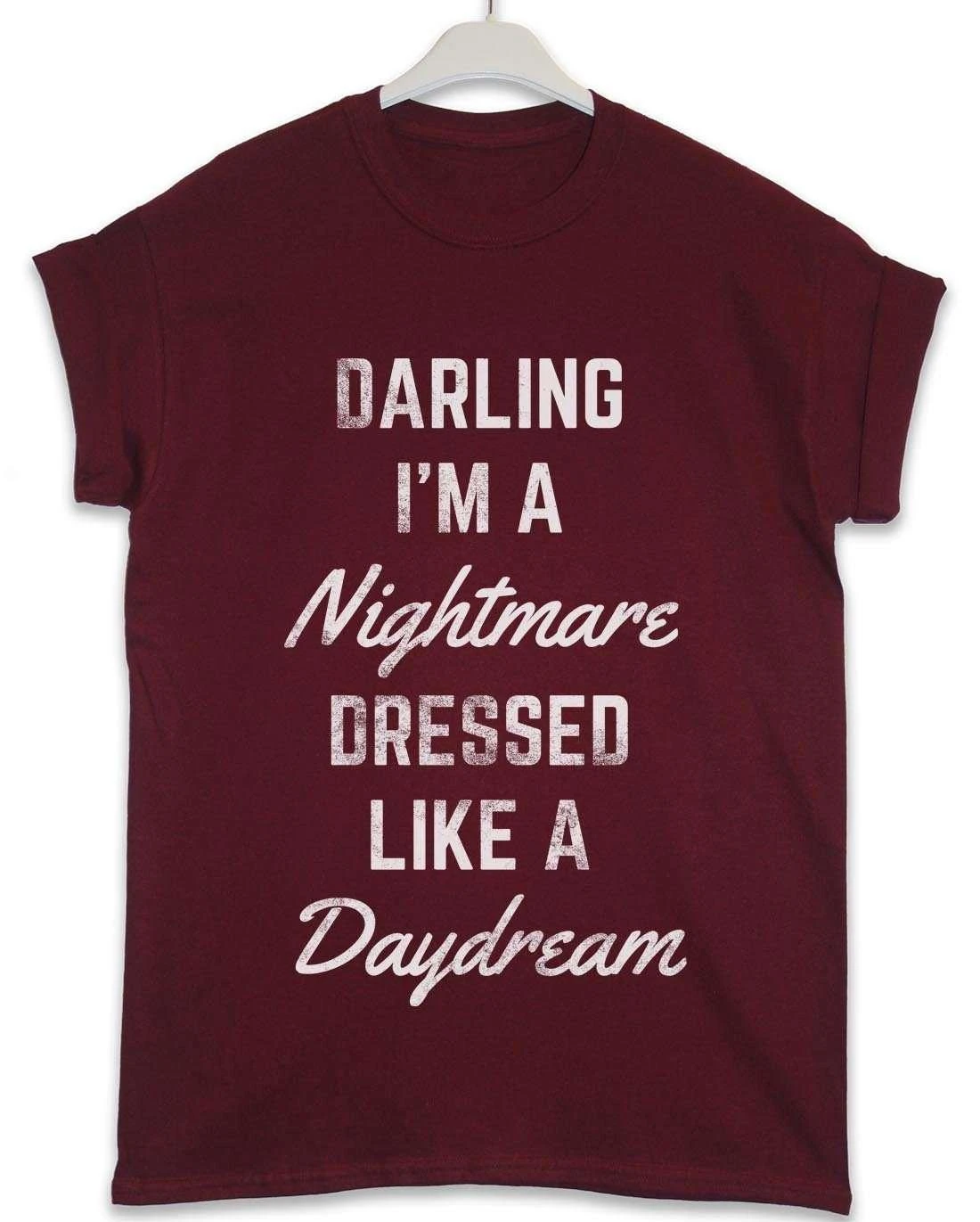Darling I'm A Nightmare Lyric Quote T-Shirt 3 Darling I'm A Nightmare Lyric Quote T-Shirt