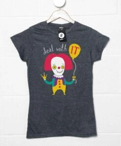 Deal With IT DinoMike Womens Style T-Shirt -Maria Sales Store Deal With IT DinoMike Womens Style T Shirt 8Ball 1684