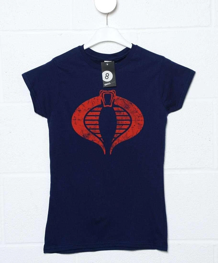 Distressed Cobra T-Shirt For Women 3 Distressed Cobra T-Shirt For Women
