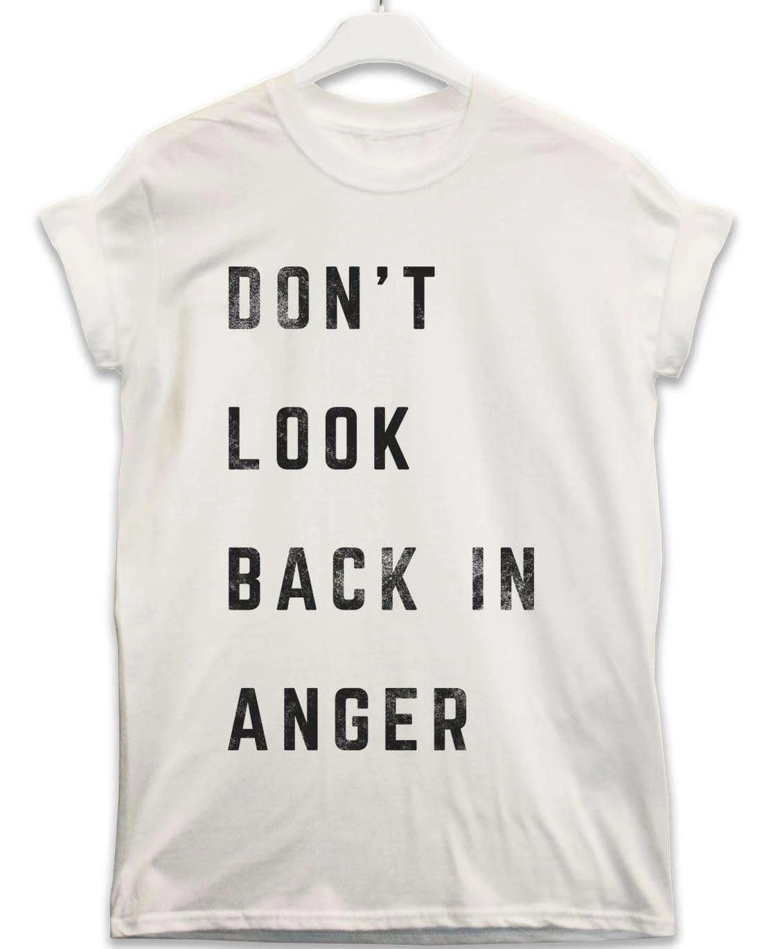 Dont Look Back In Anger Lyric Quote T-Shirt 4 Dont Look Back In Anger Lyric Quote T-Shirt - Image 2