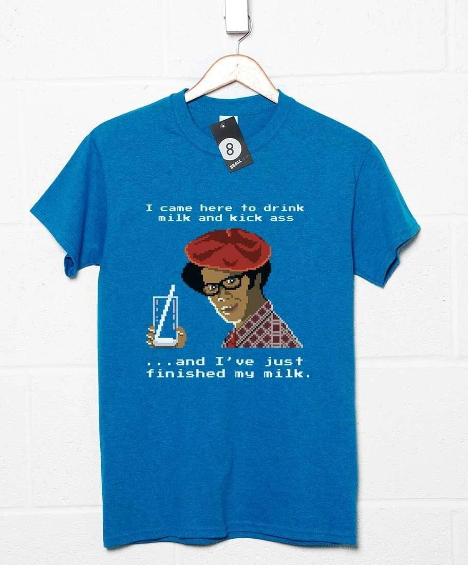 Drink Milk Kick Ass T-Shirt 3 Drink Milk Kick Ass T-Shirt