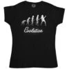 Evolution Of Guitar Womens T-Shirt -Maria Sales Store Evolution Of Guitar Womens T Shirt 8Ball 6077